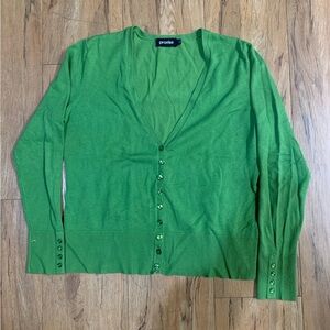 Promiss green cardigan